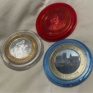 Las Vegas Casino Limited Edition Gaming Tokens